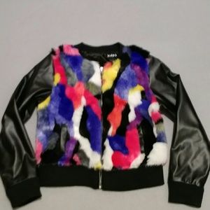Girls fuzzy jacket